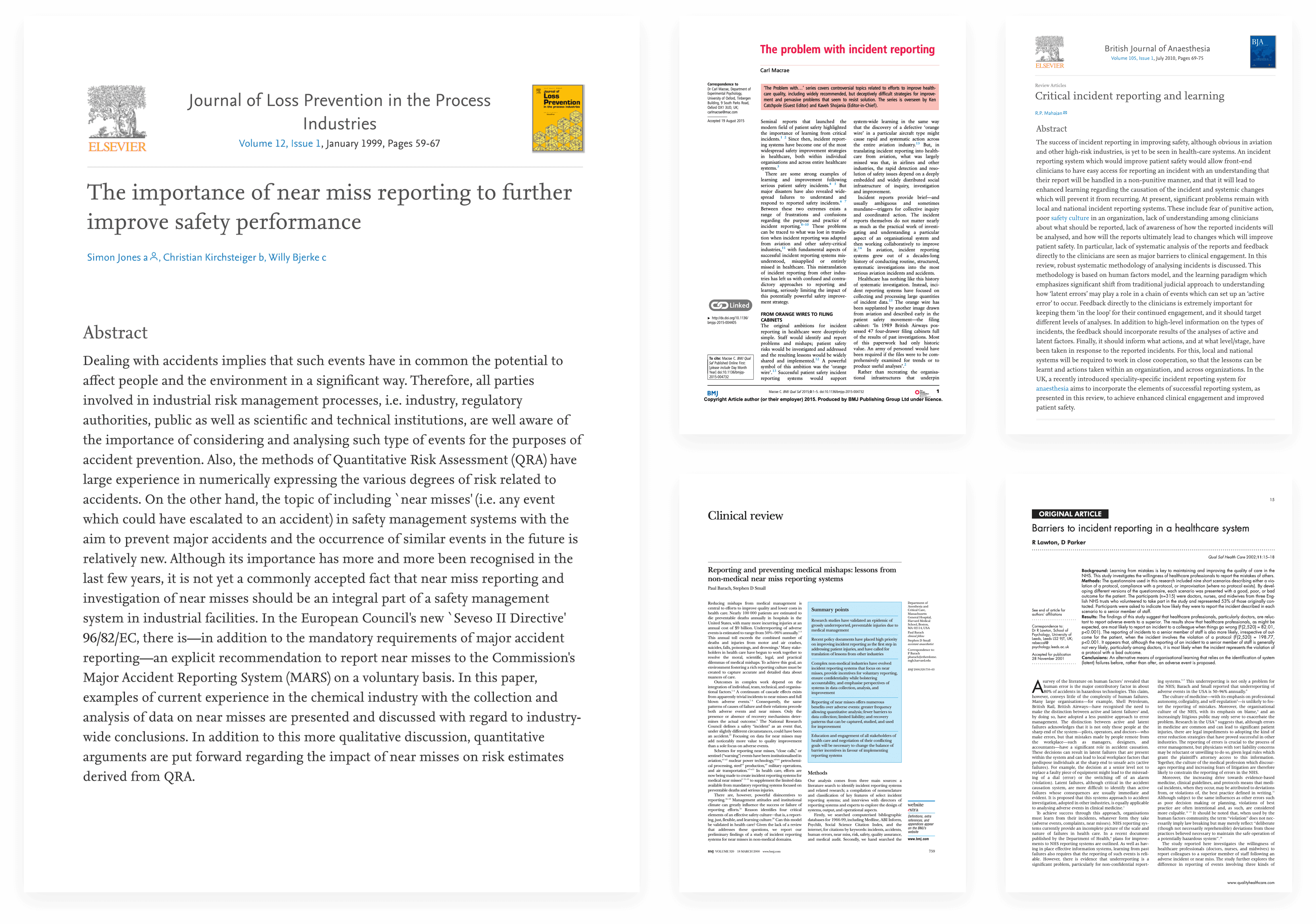 Ausschnitte aus Artikeln die für das Design der User Experience benutzt wurden.